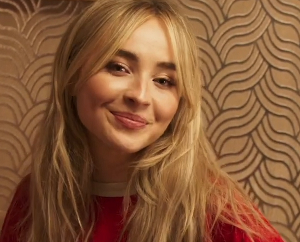 Sabrina Carpenter Festive fruitcake Karaoke