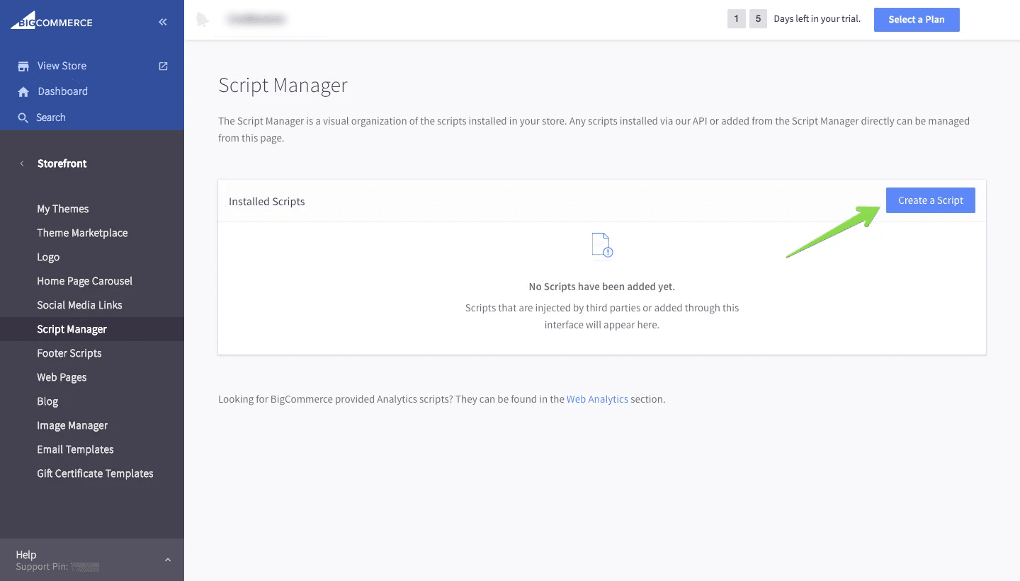 How To Install FullSession On BigCommerce