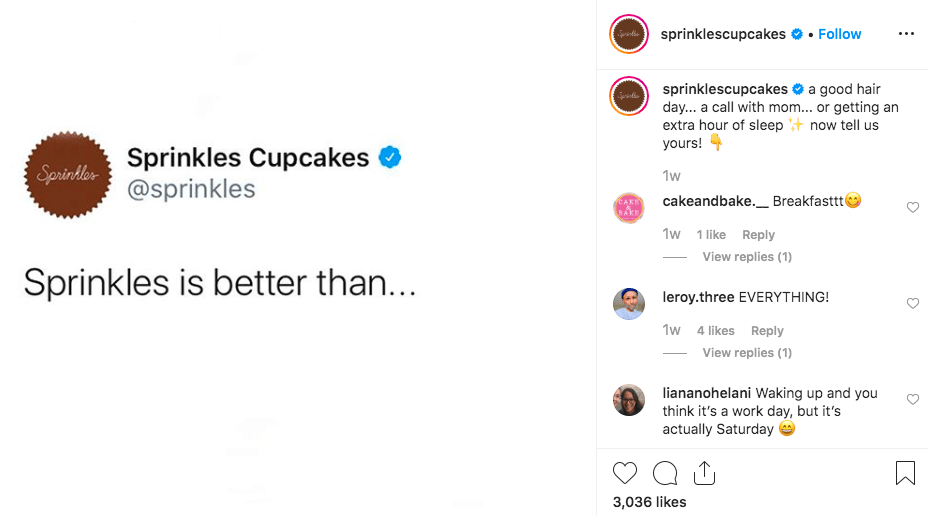 feedback with social media channels