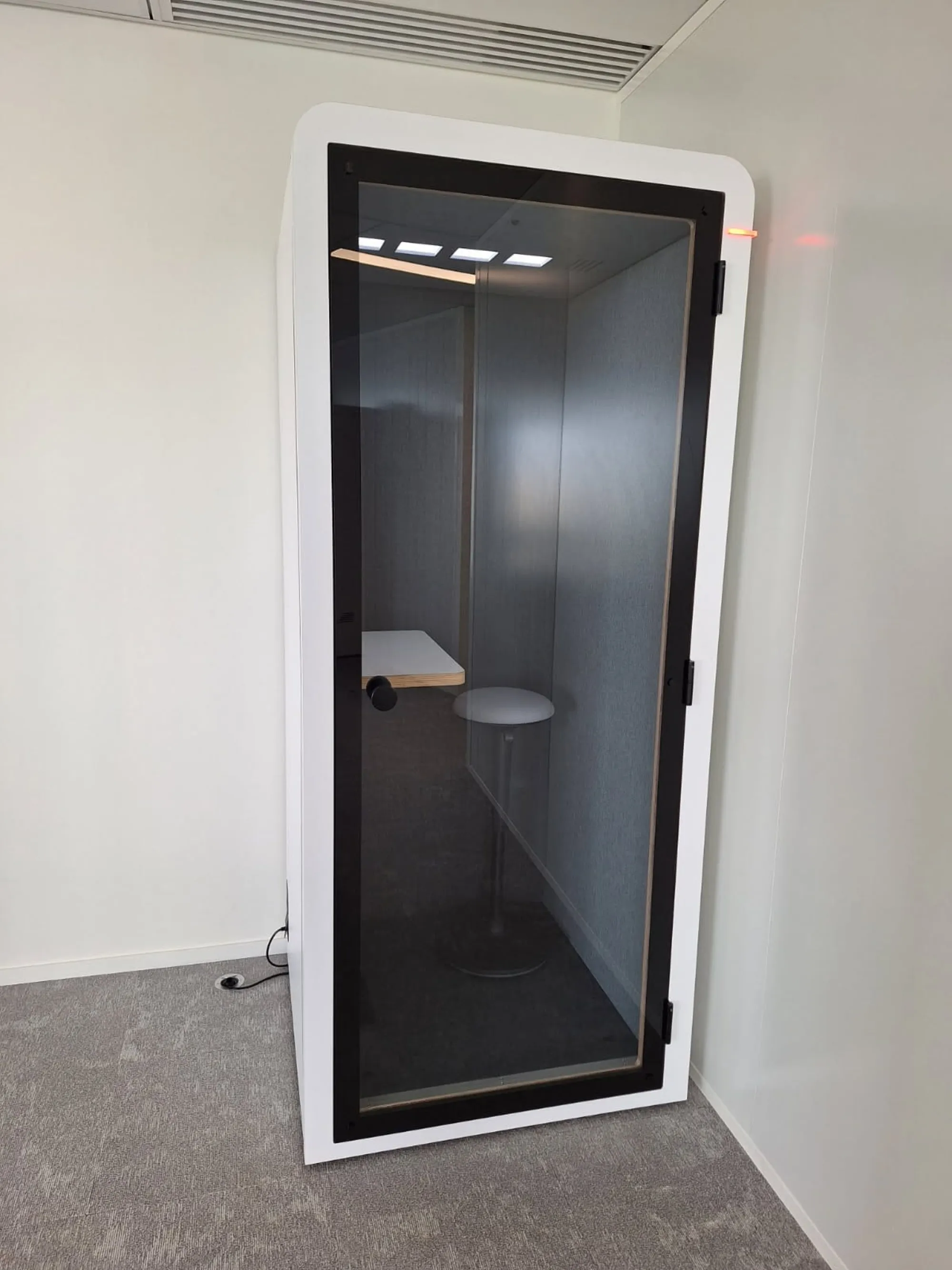 Cabine Stand Up en open space flex office
