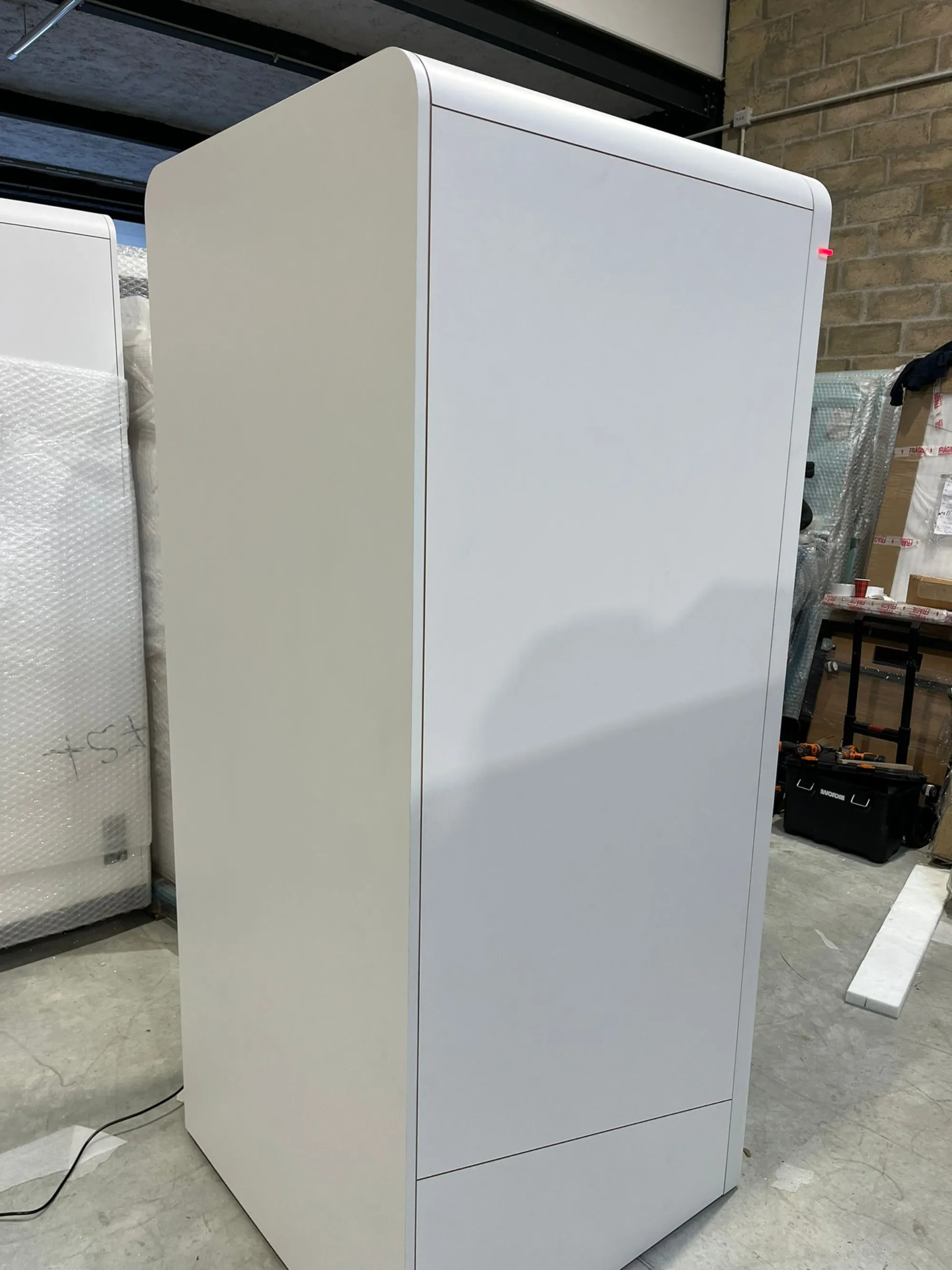 Cabine Stand Up reconditionnée, intérieur gris foncé