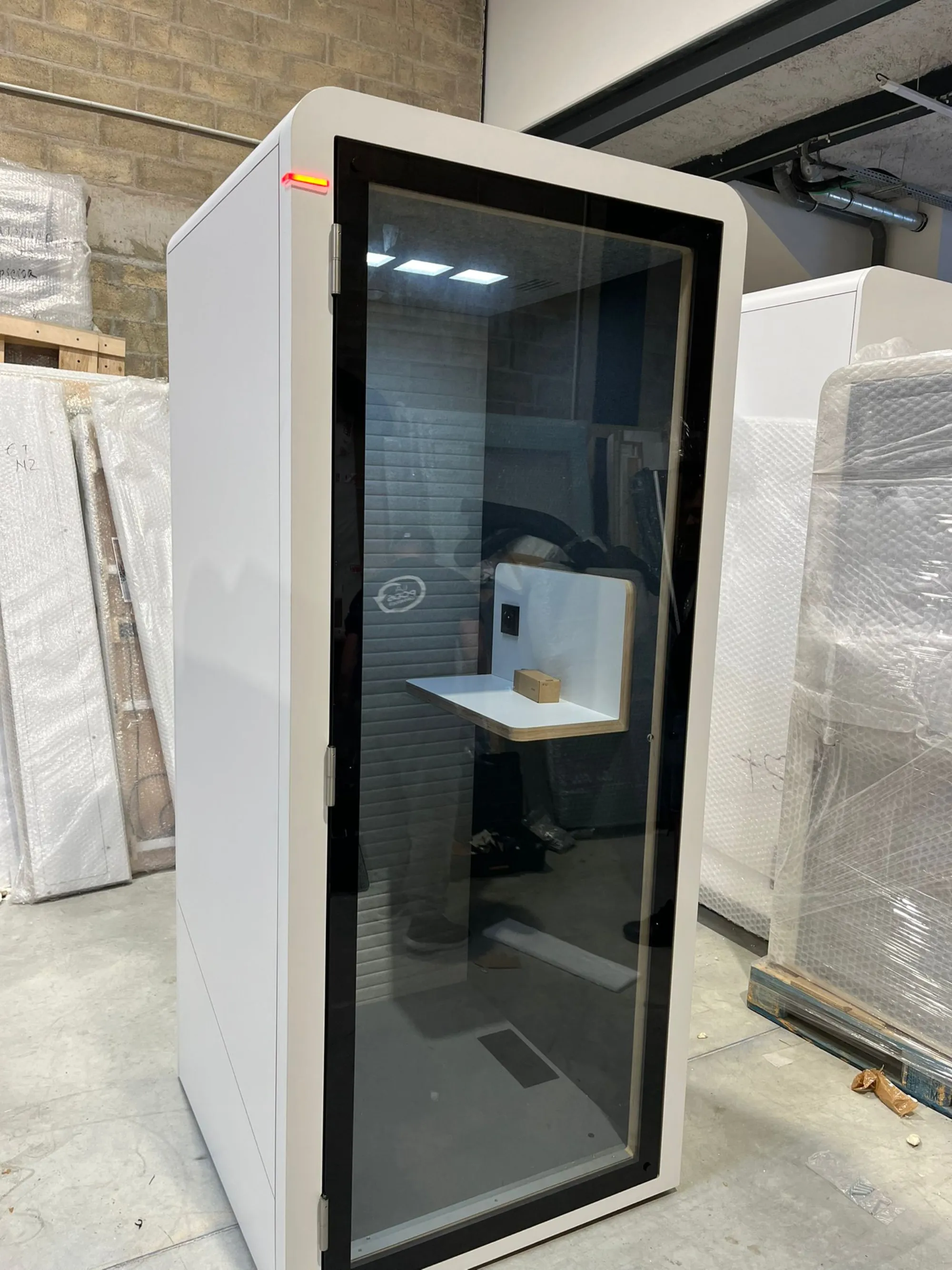 Cabine Stand Up reconditionnée, intérieur gris foncé