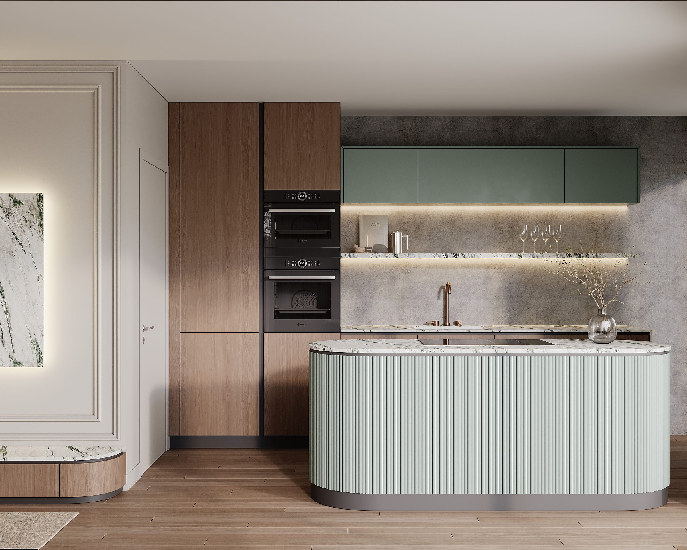 Top 6 – Wohn- und Essbereich, Villa Eagle's Nest