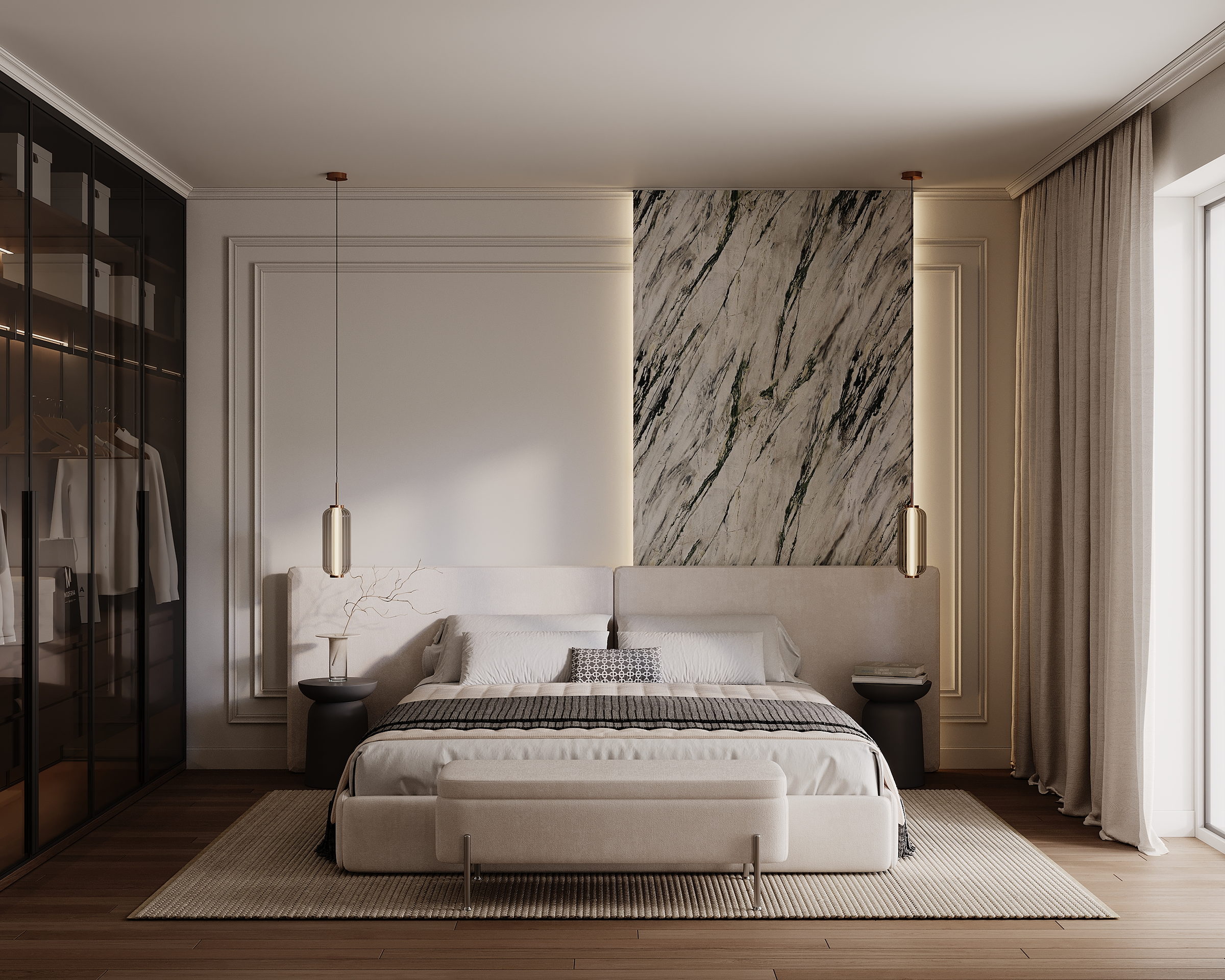 Top 12 – Schlafzimmer (Ausstattungsbeispiel), Living above the Lake