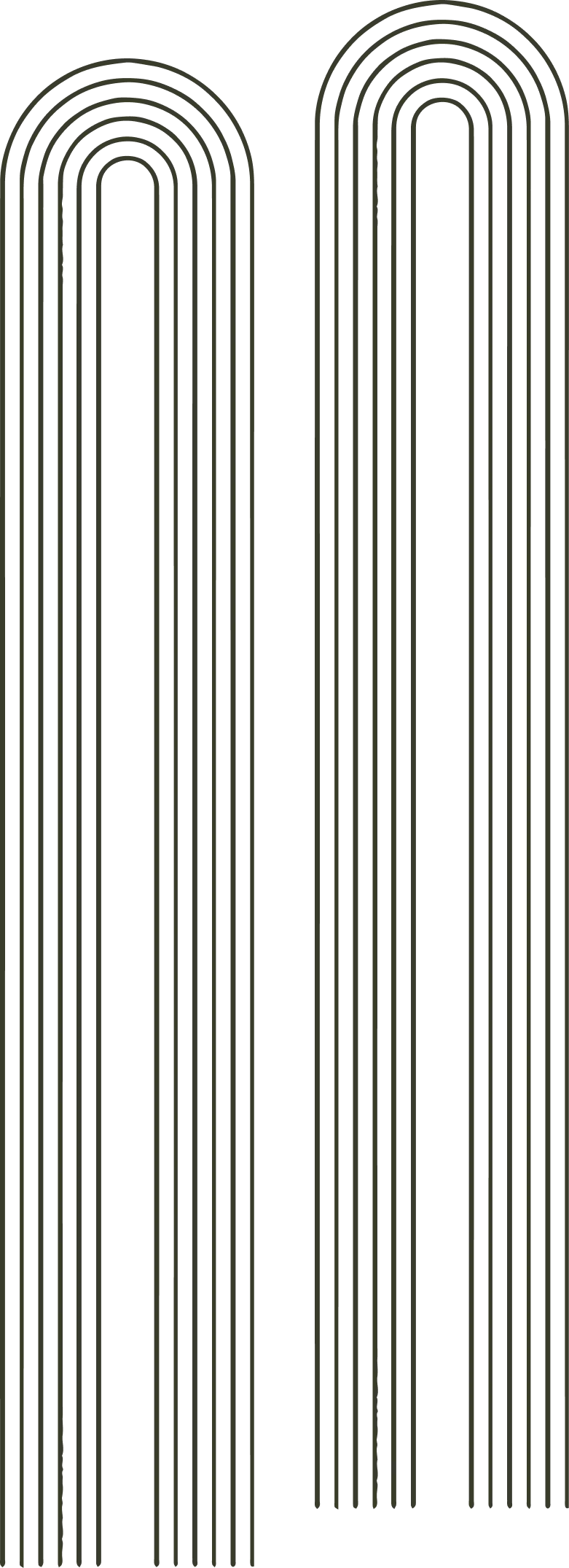 Decorative background shape