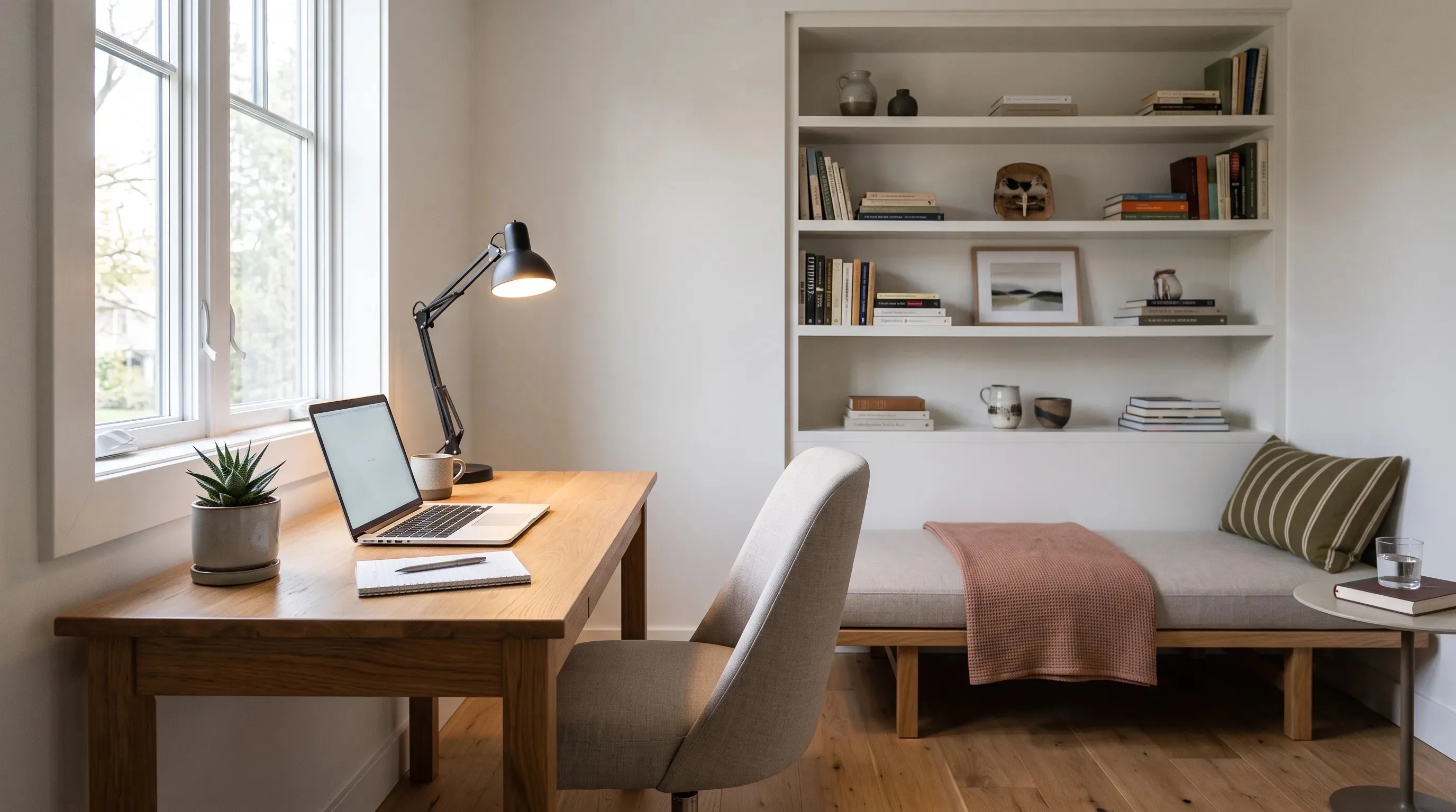 Home office and flex room interior remodel