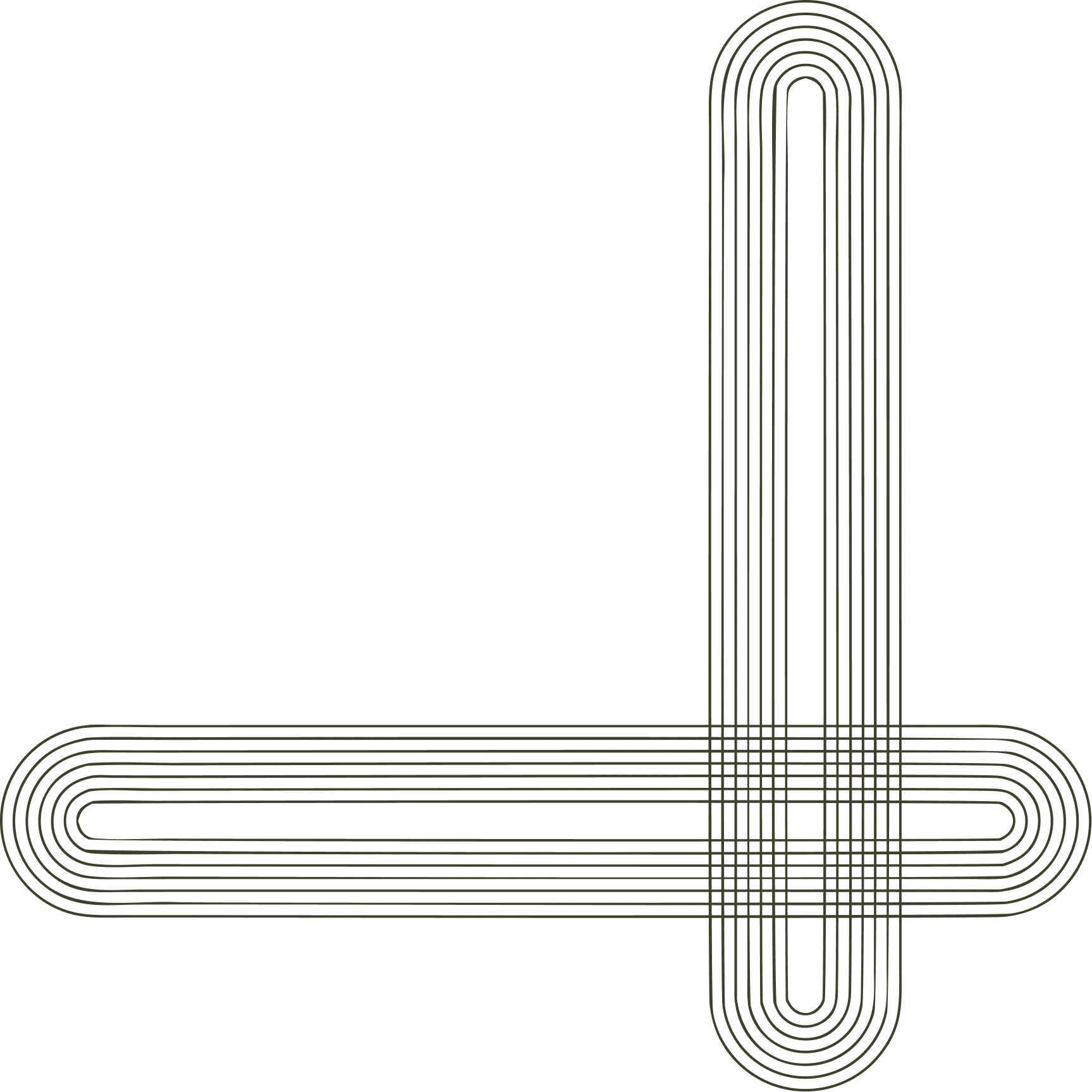 Decorative background shape