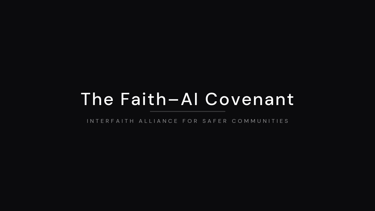Faith–AI Covenant Paris Roundtable explores human dignity, trust and resilience in the age of AI.
