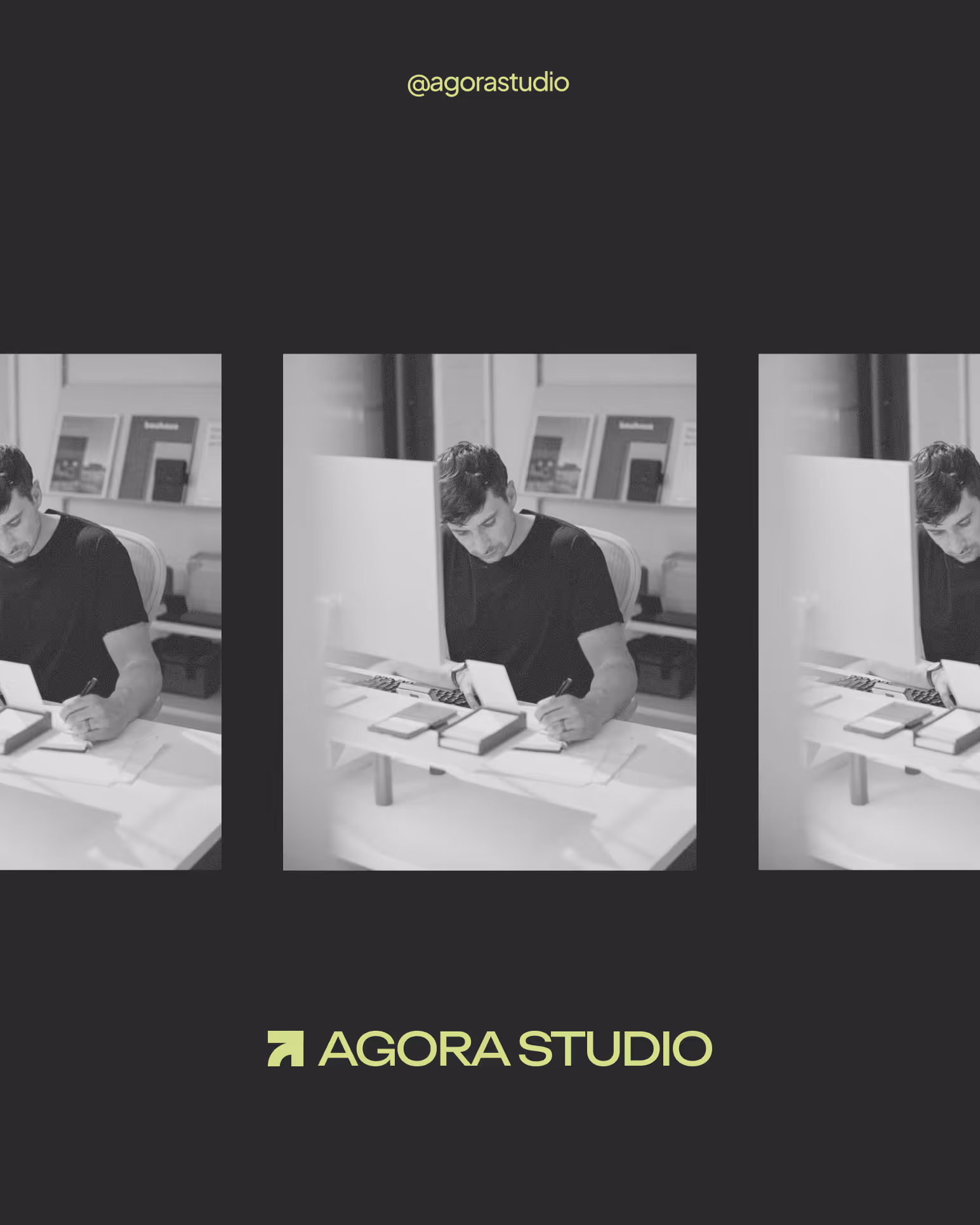 Exemple de post instagram Agora Studio