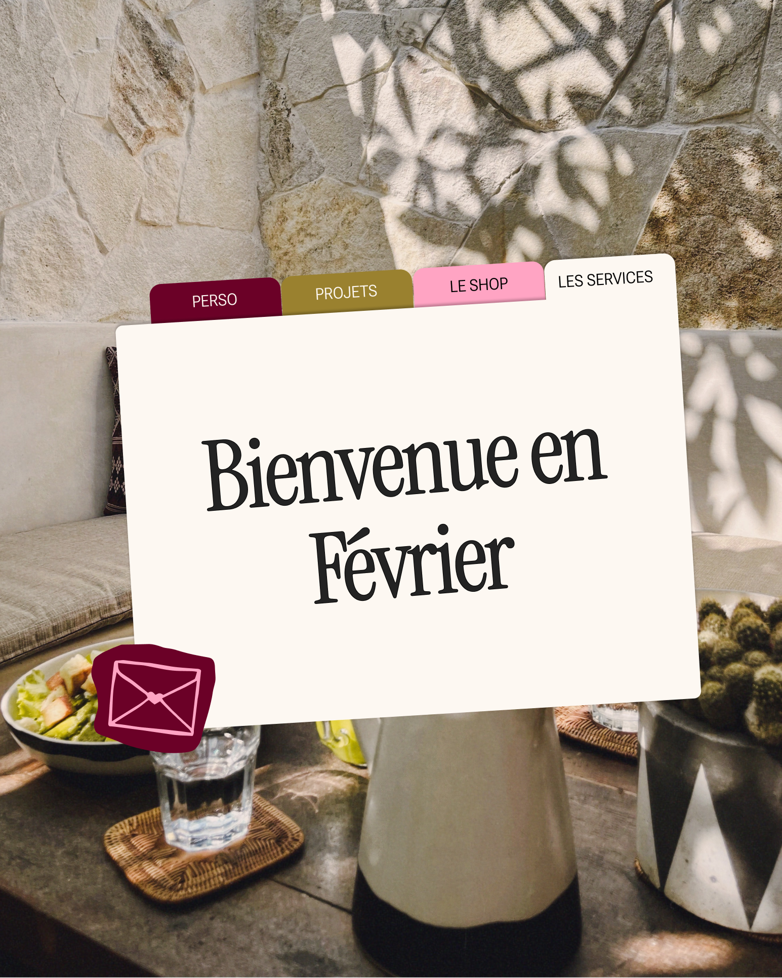 Exemple d'application de l'identité visuelle de 6 Avenue