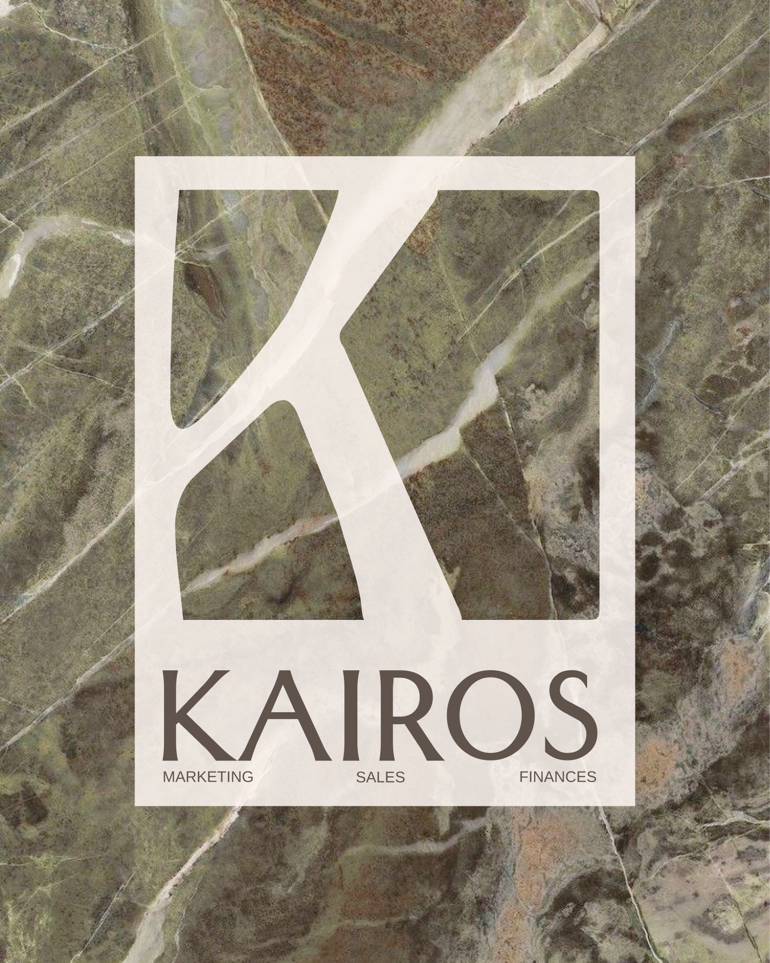 Logo KAIROS dans le marbre