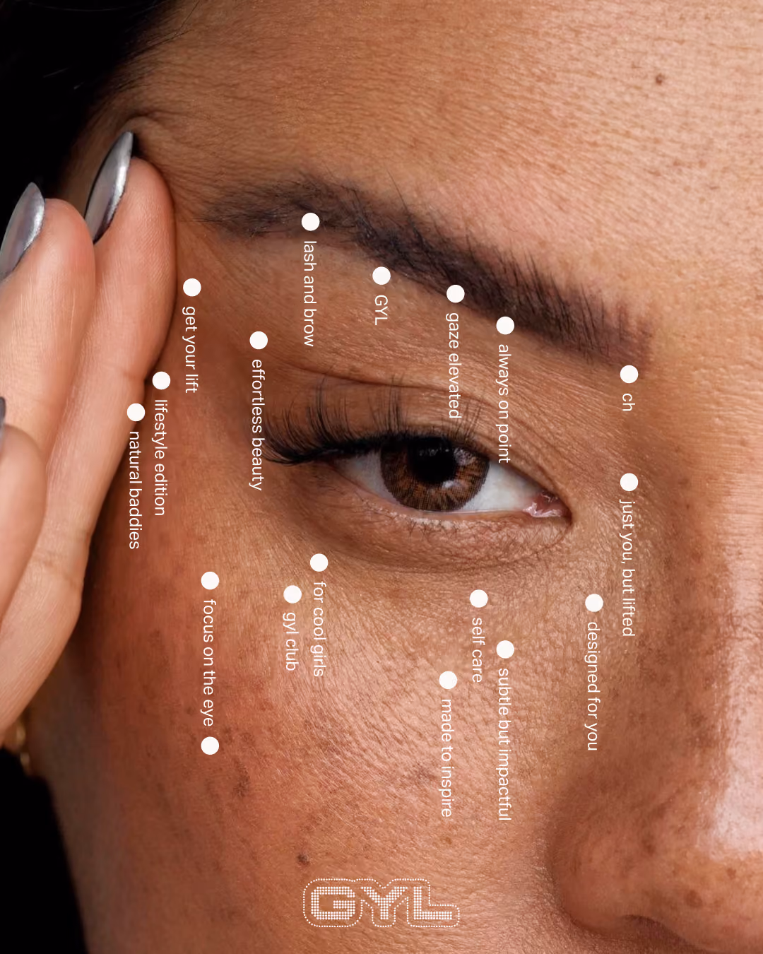 Exemple d'application de l'identité visuelle pour GET YOUR LIFT