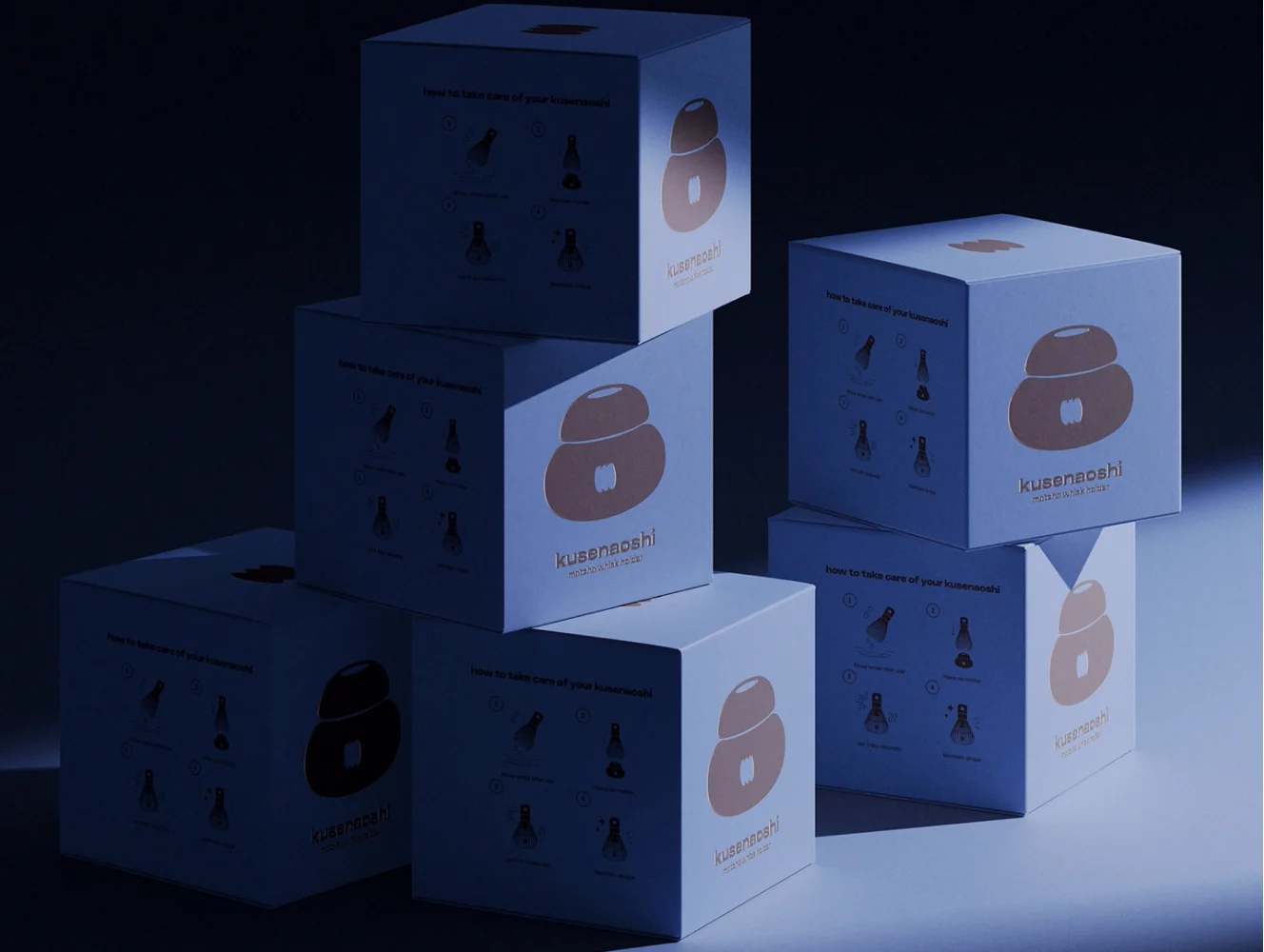 Miznier matcha packaging design