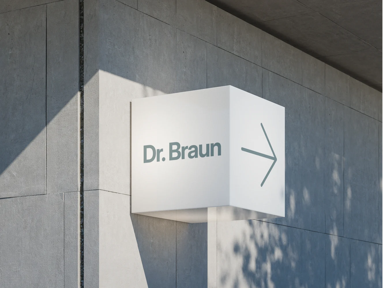 Dr Braun practice signage