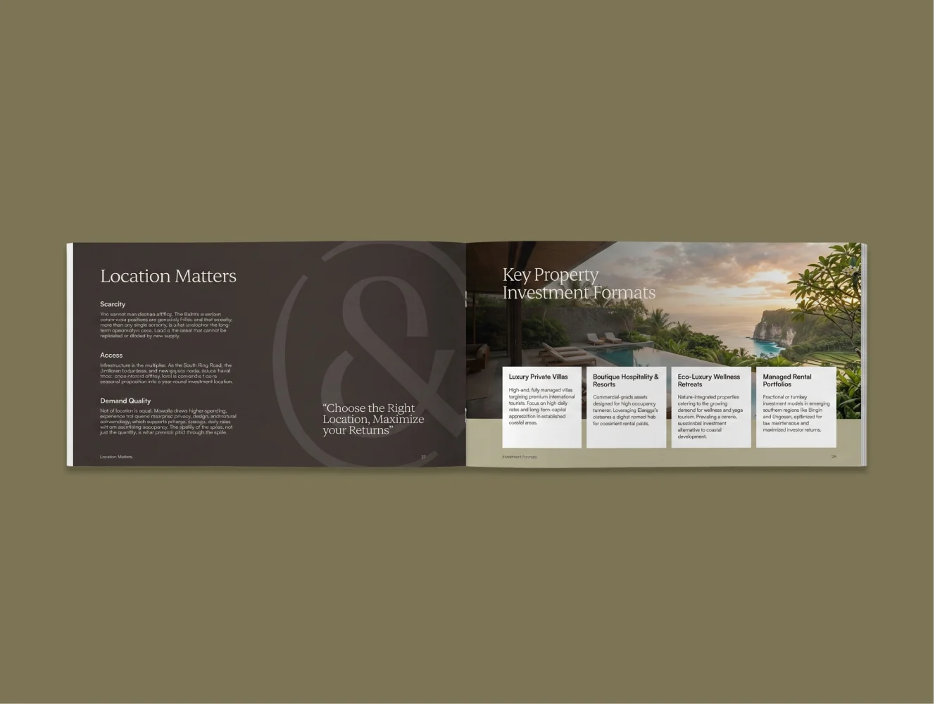 Uluwatu Property brochure spreads