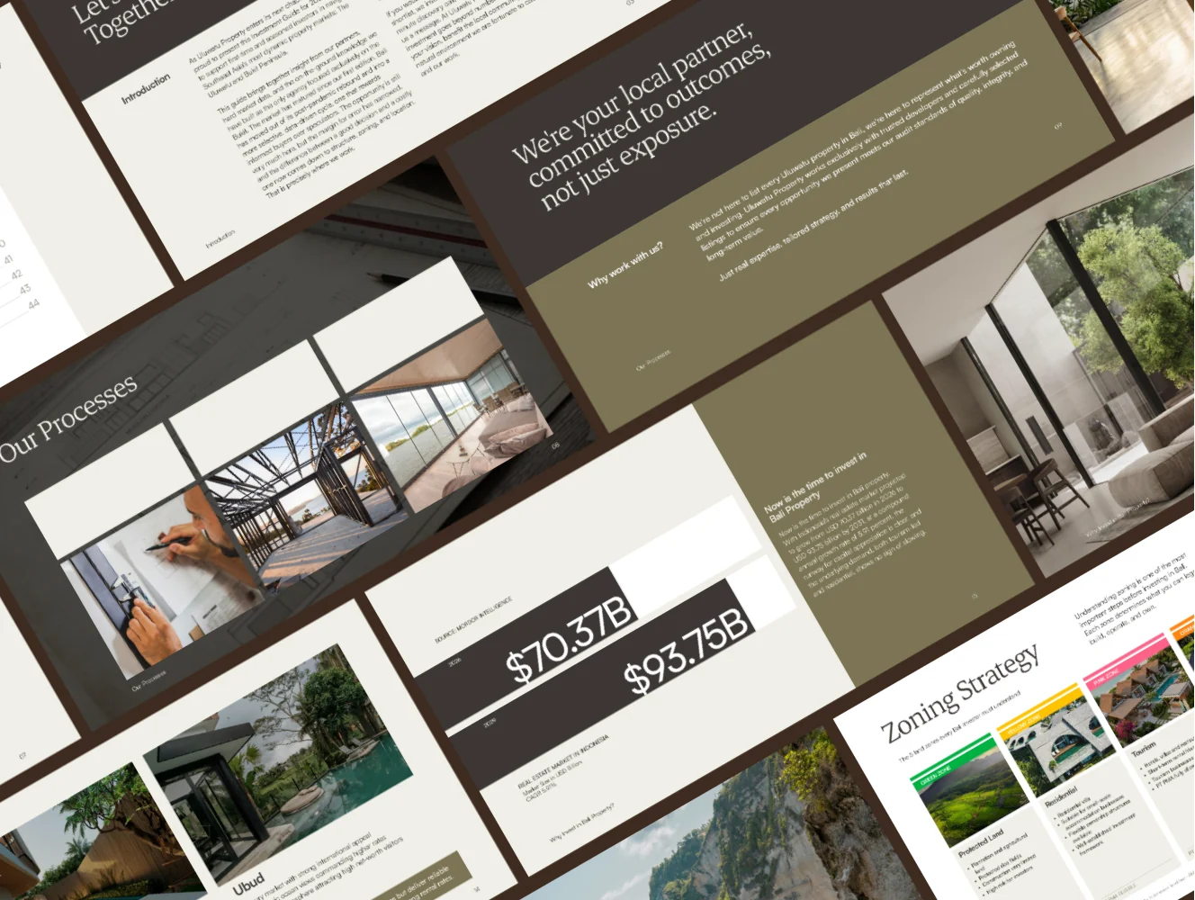 Uluwatu Property brochure design