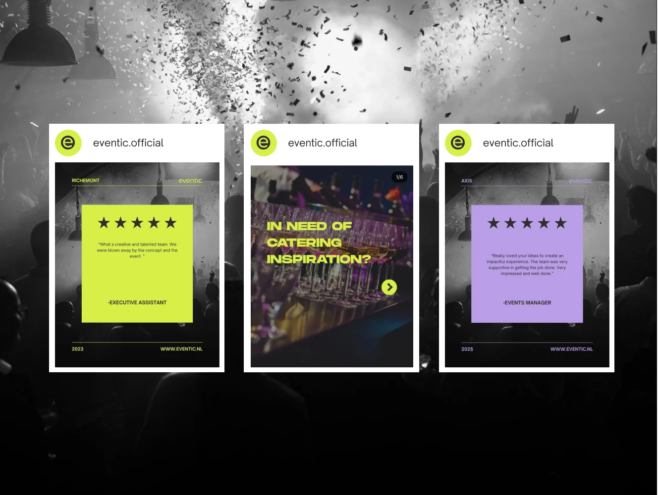 Eventic graphic posts
