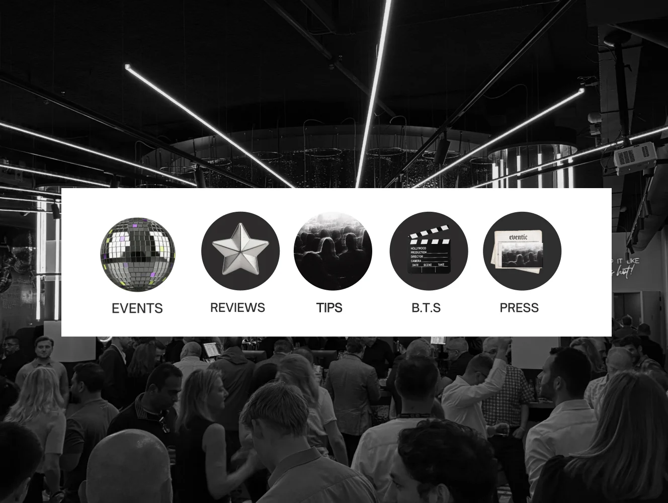 Eventic Instagram highlight covers