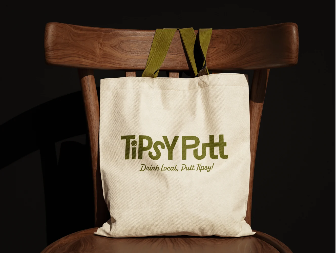 Tipsy Putt brand collateral