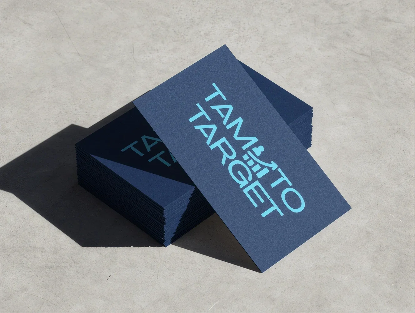 TAM to Target business cards