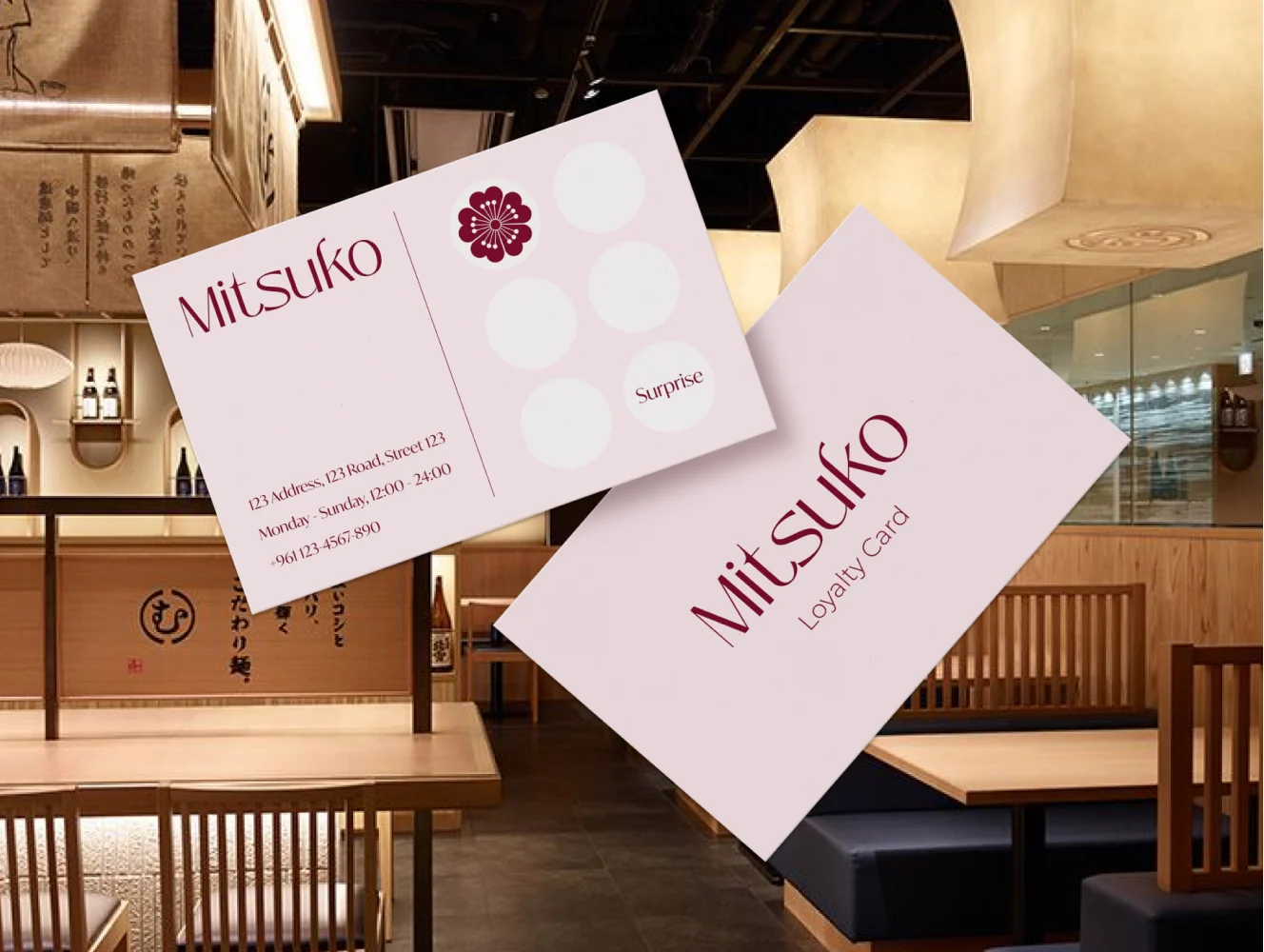 Mitsuko business card