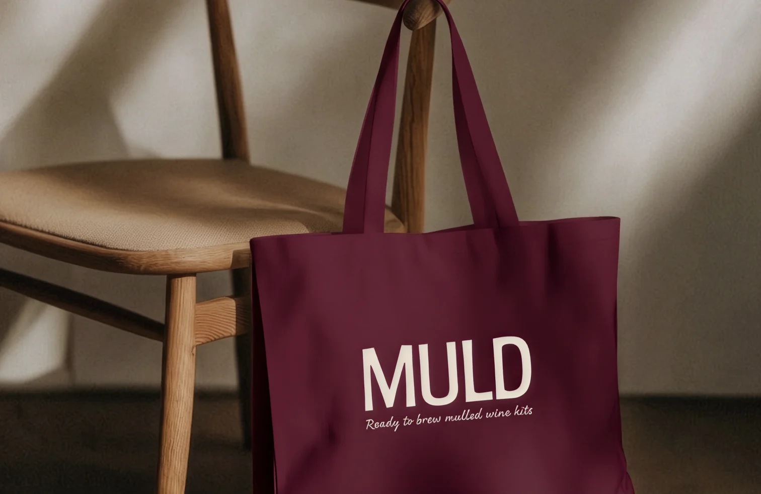 MULD wordmark and packaging case study