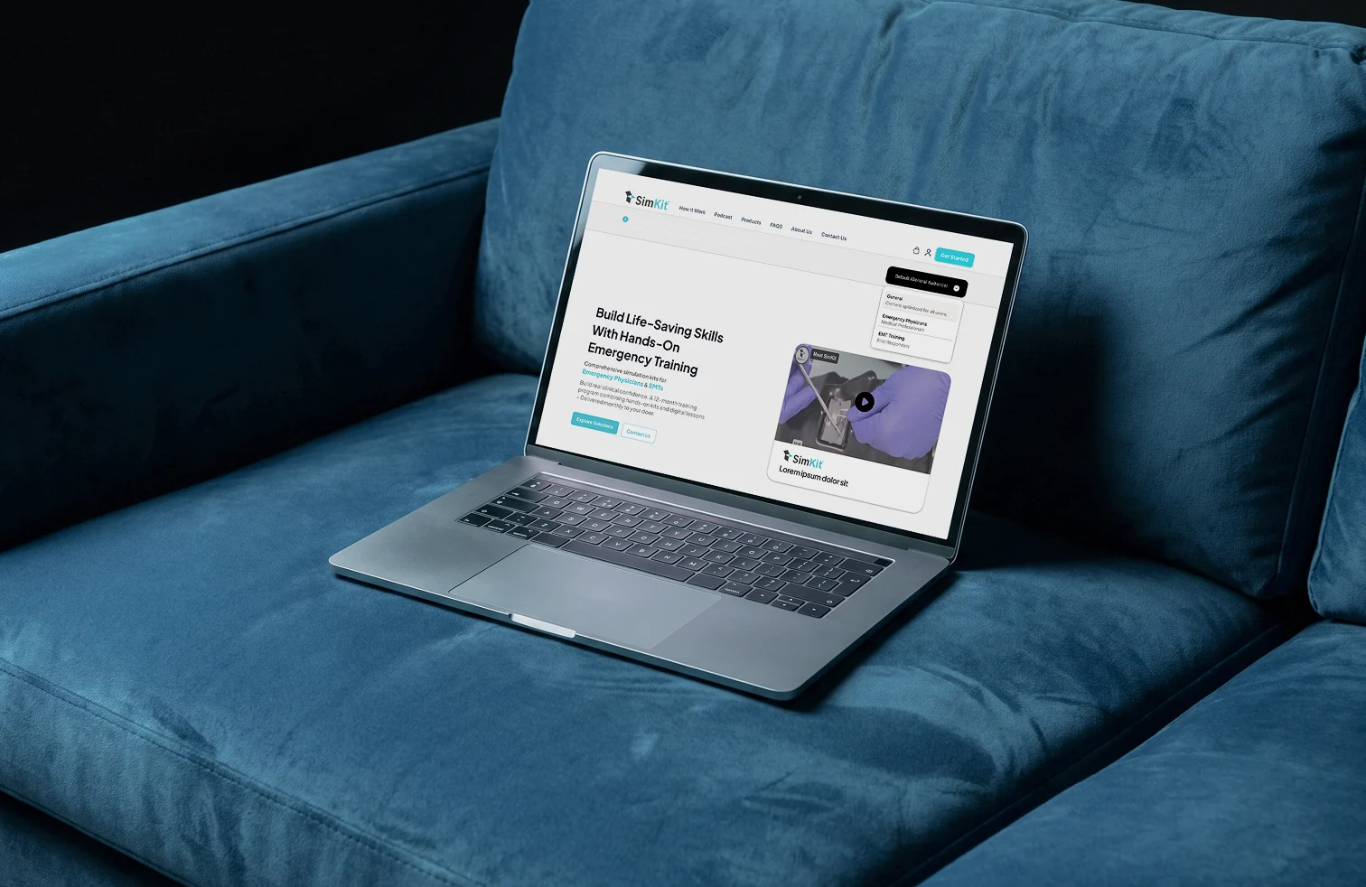 SimKit paid social creative case study