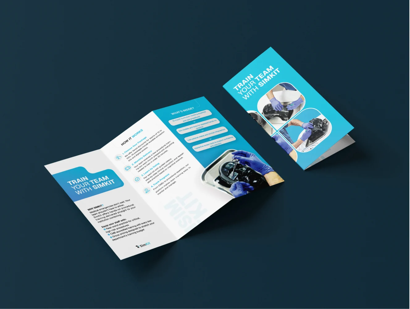 SimKit brochure design