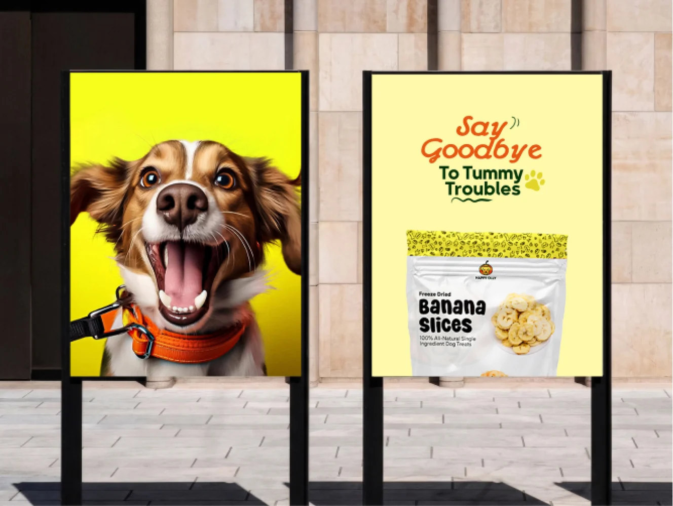 Happy Olly website design