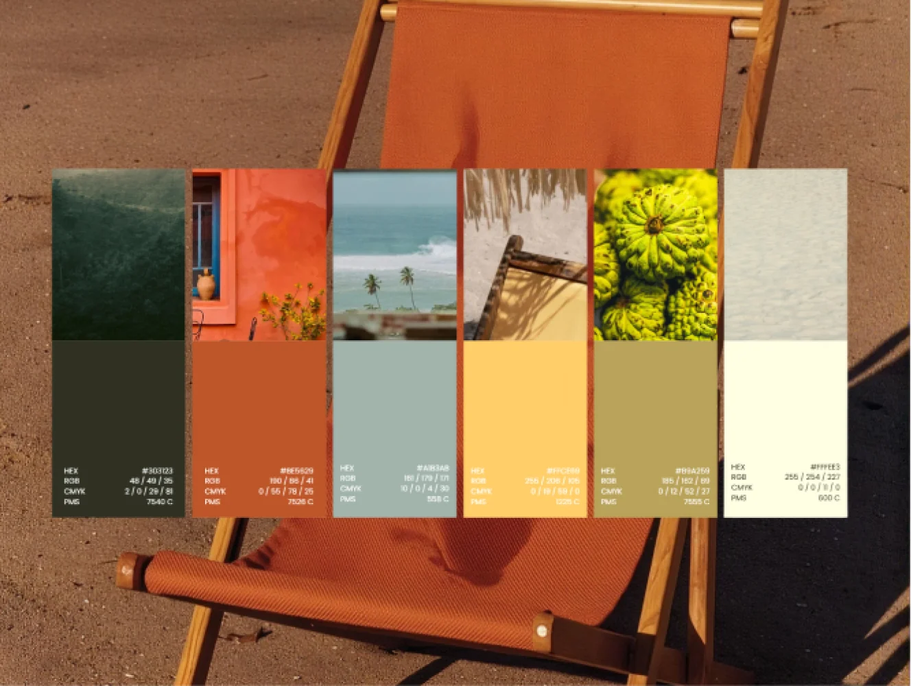 The ANONA colour palette
