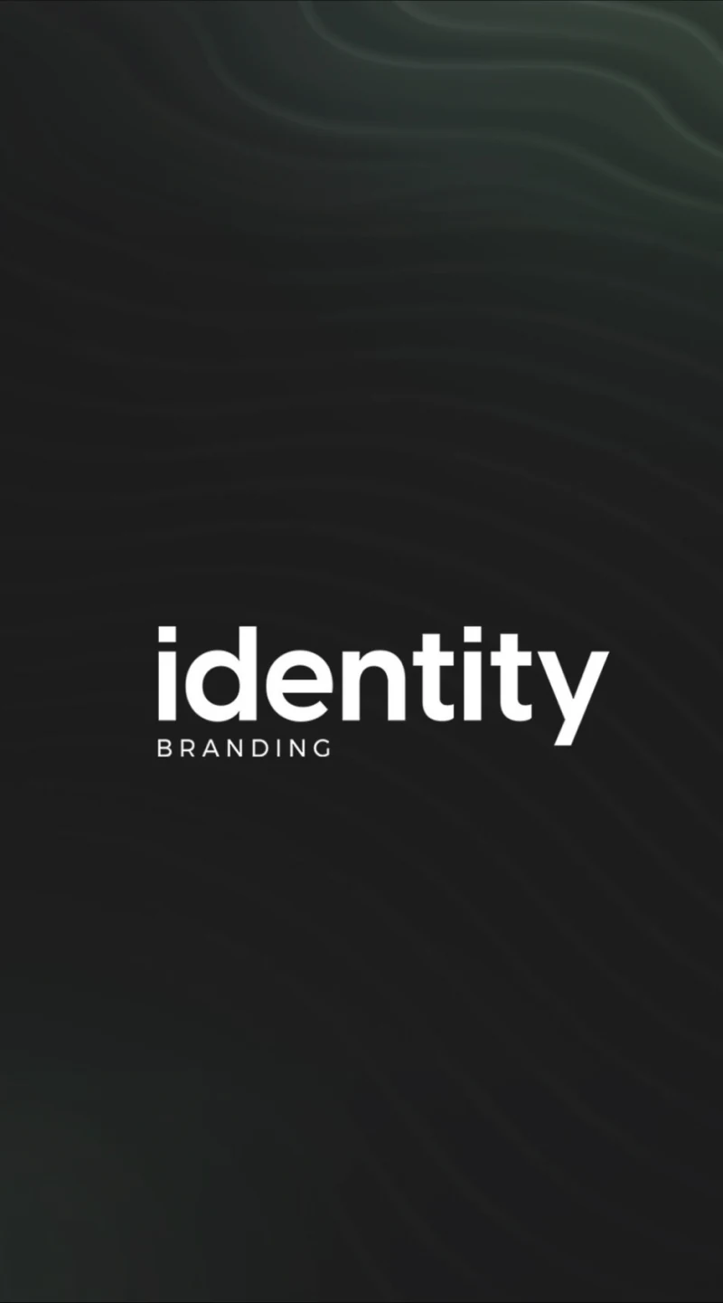 Identity branding poster from an ALIF brand system