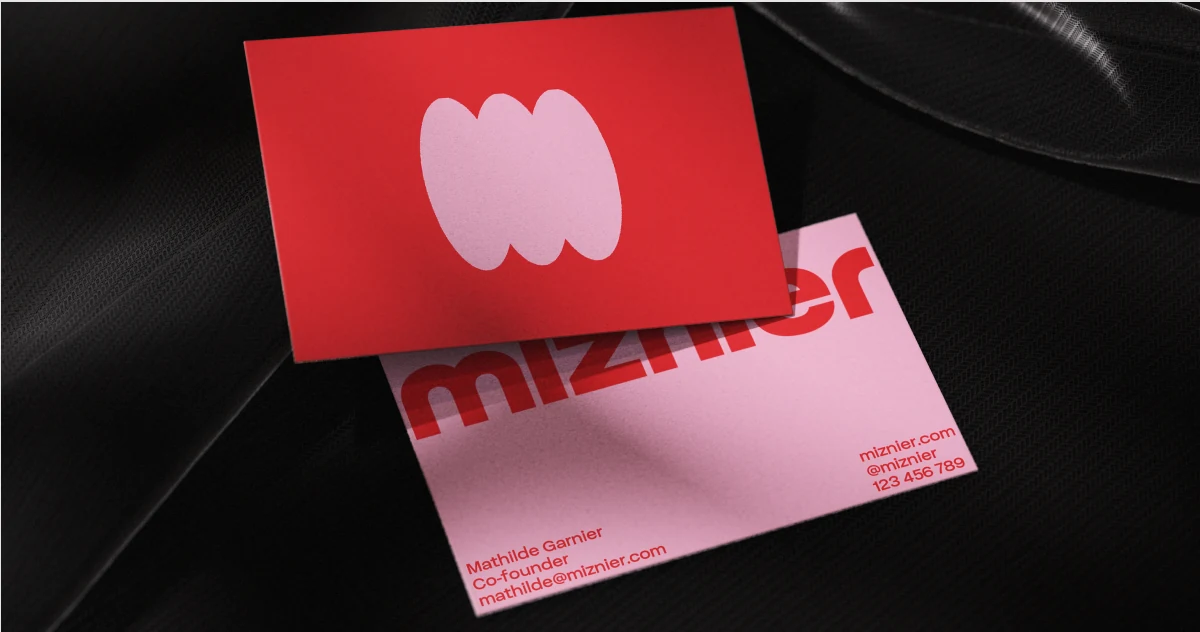 Branding and identity work: printed brand collateral