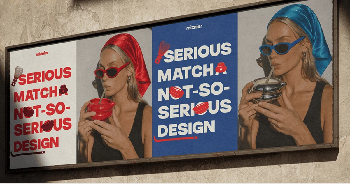 Large-format printed campaign posters from an ALIF content shoot