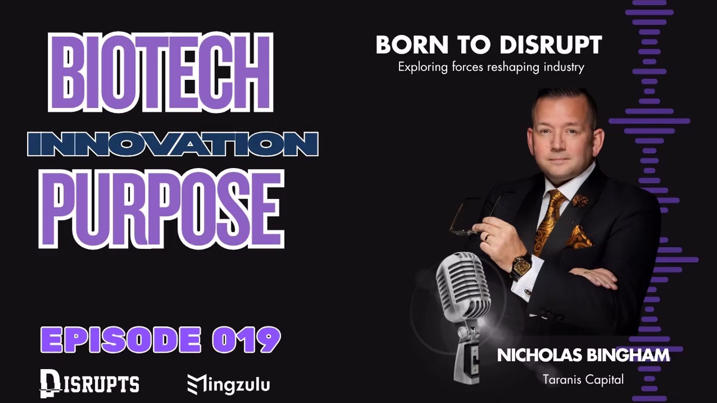 Born to Disrupt, Nicholas Bingham on Building a Biotech and Data Future for the GCC