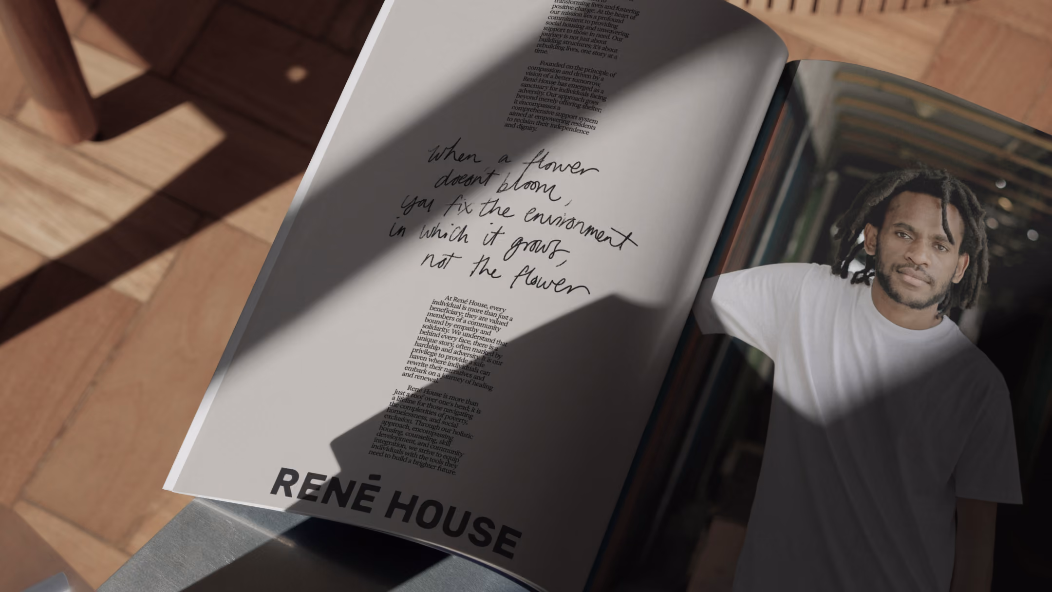 Rene House magazine