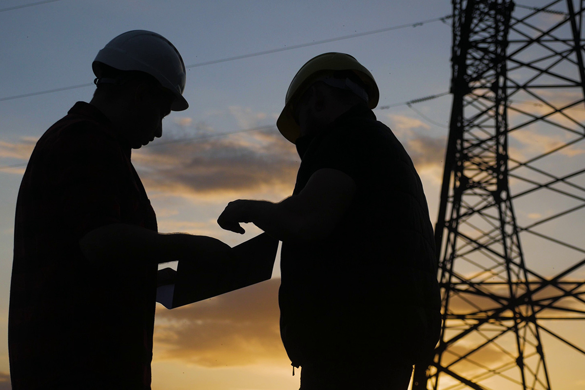 A utilities workplace