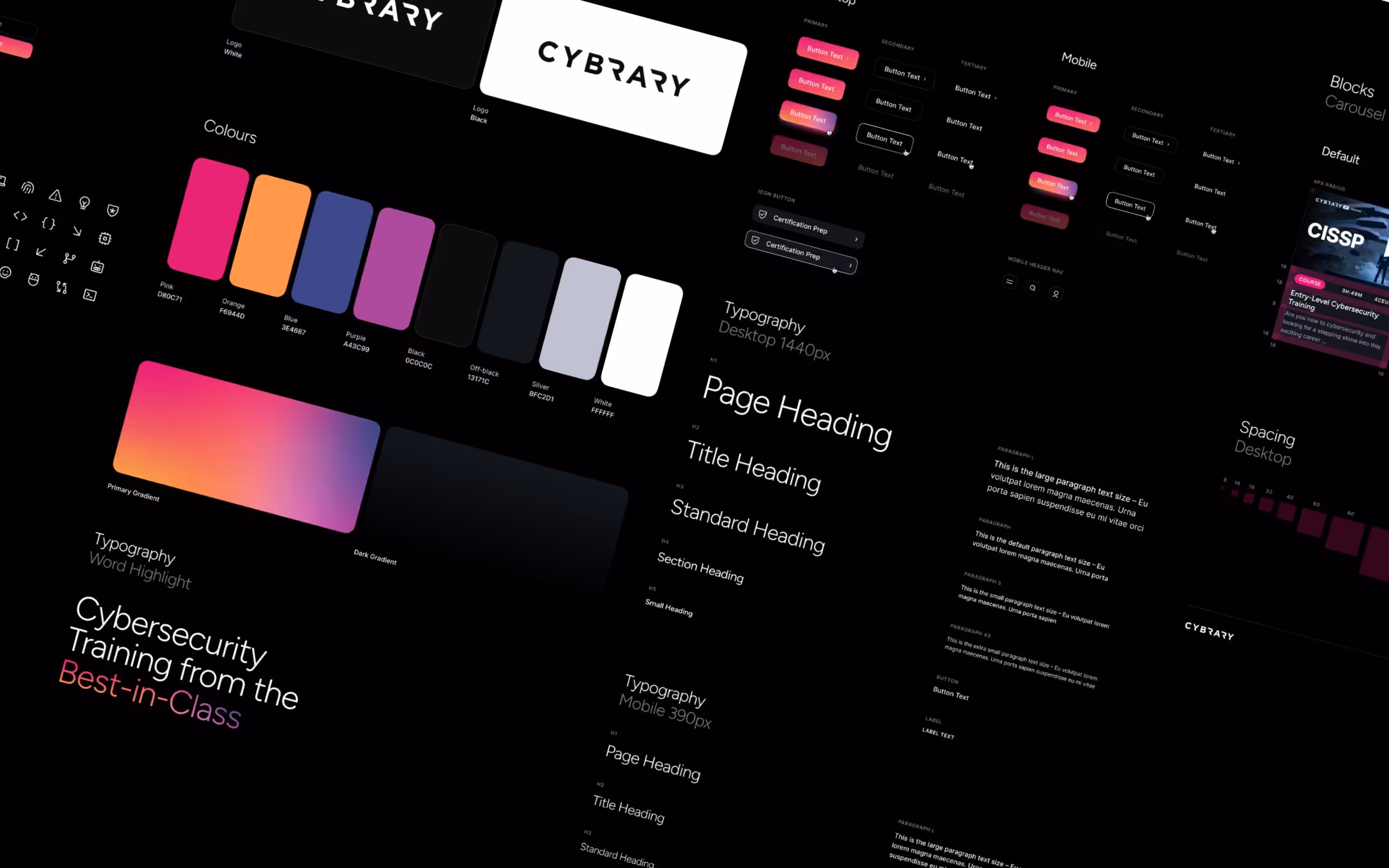 Cybrary Design System