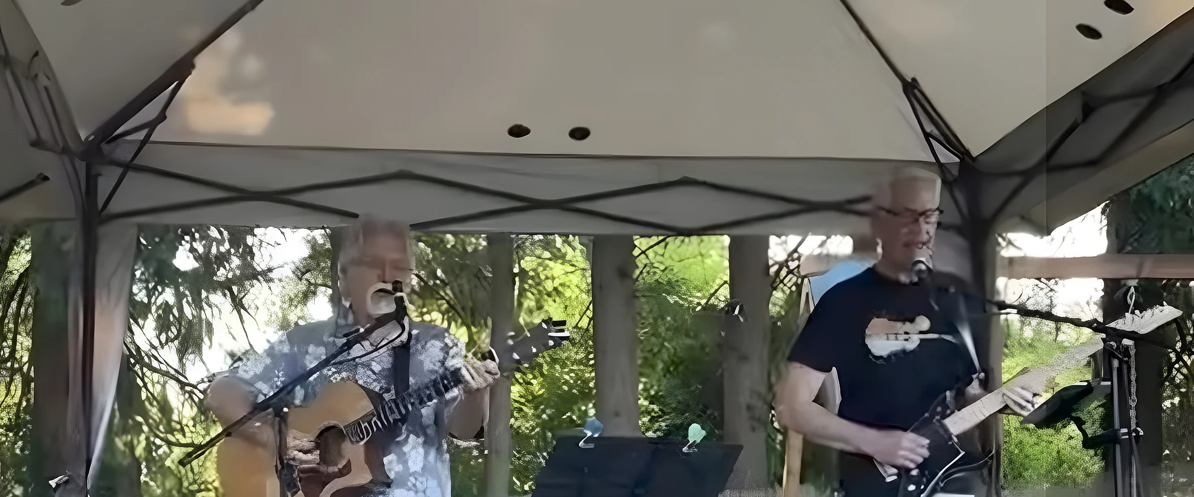 Two Left Feet performing live in the tasting room at 14 Acres Vineyard & Winery
