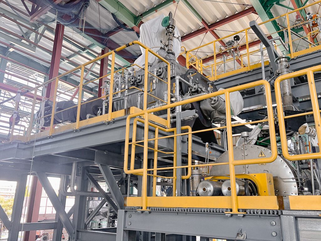Agilyx chemical recycling technology modules assembled at Toyo Styrene's facility in Japan