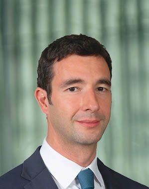 Bertrand Laroche, Chief Financial Officer of Agilyx ASA, professional headshot wearing a navy suit