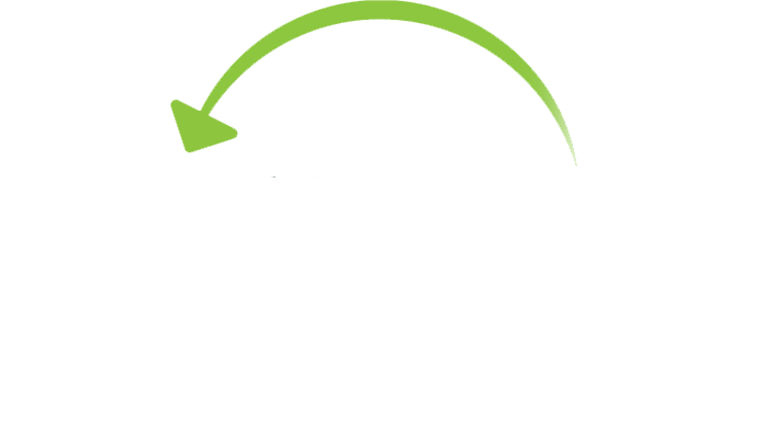 Styrenyx logo mark, a green circular arrow icon.