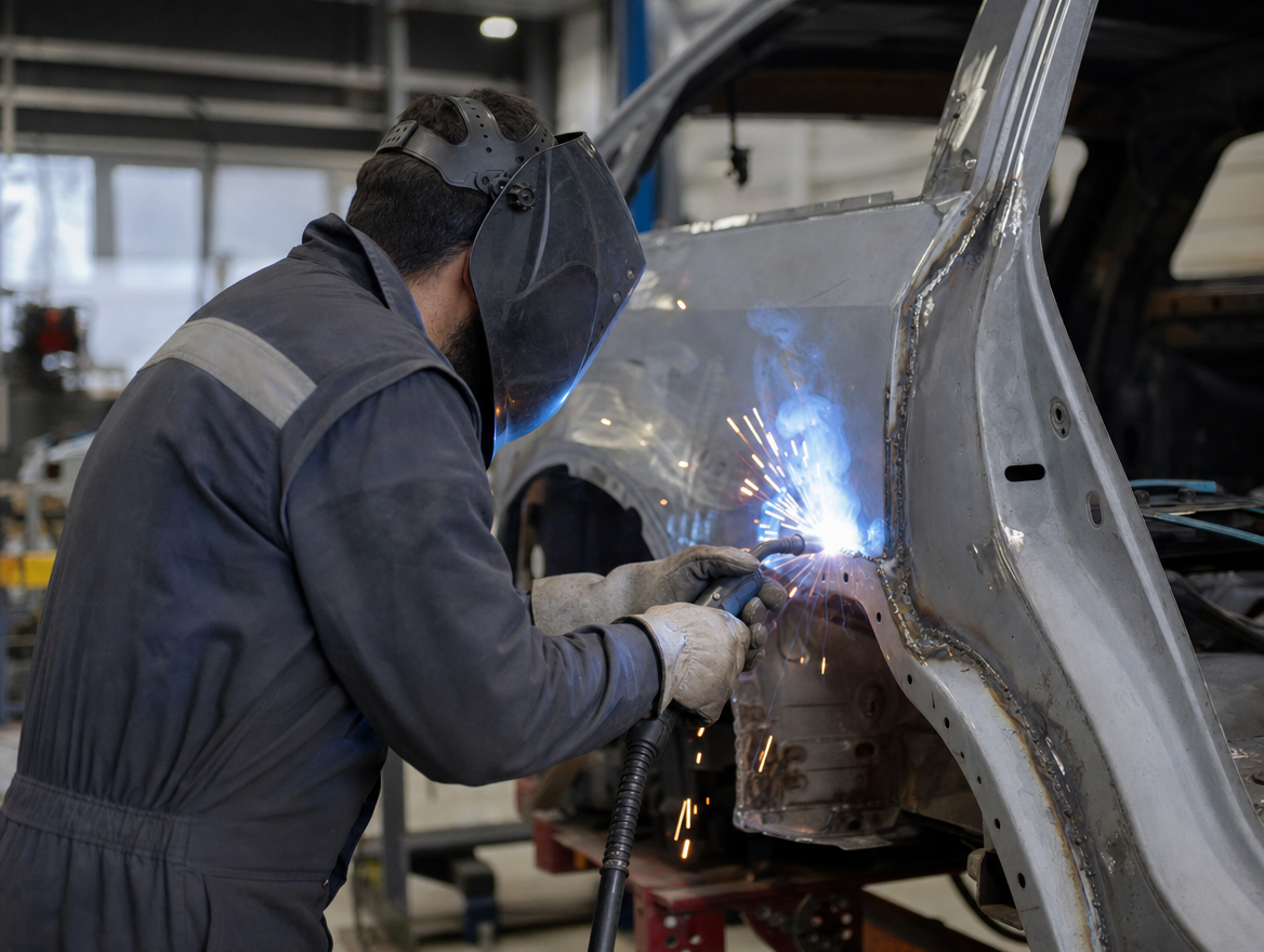 Smart Spray Bodywork workshop exterior in Bury St Edmunds