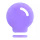 Purple lightbulb icon symbolizing an idea or innovation.