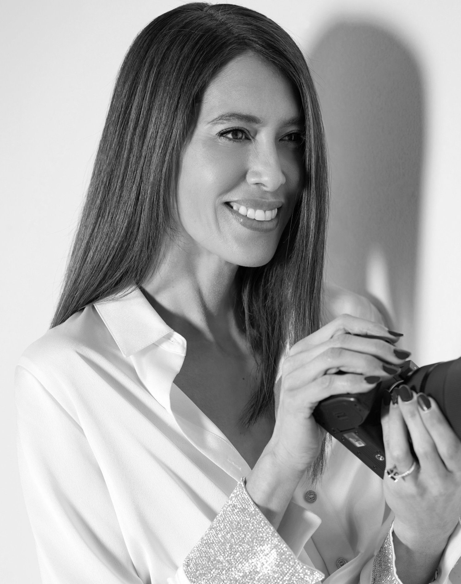 Rochelle behind the camera