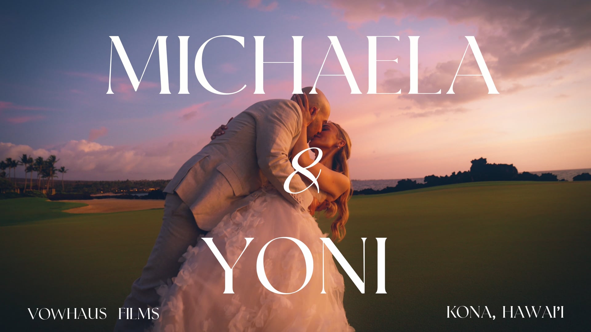 Michaela and Yoni wedding in Kona