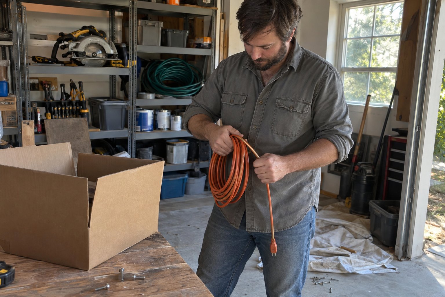 How To Pack A Garage Before A Move