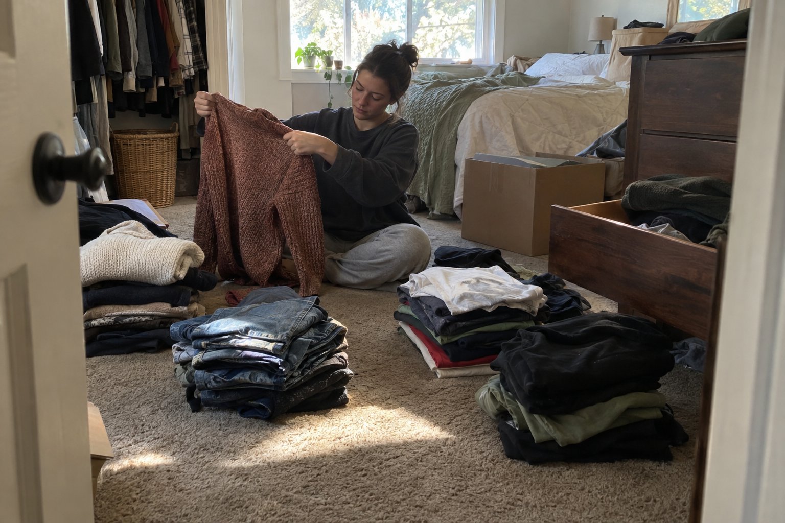 How To Downsize Before A Move