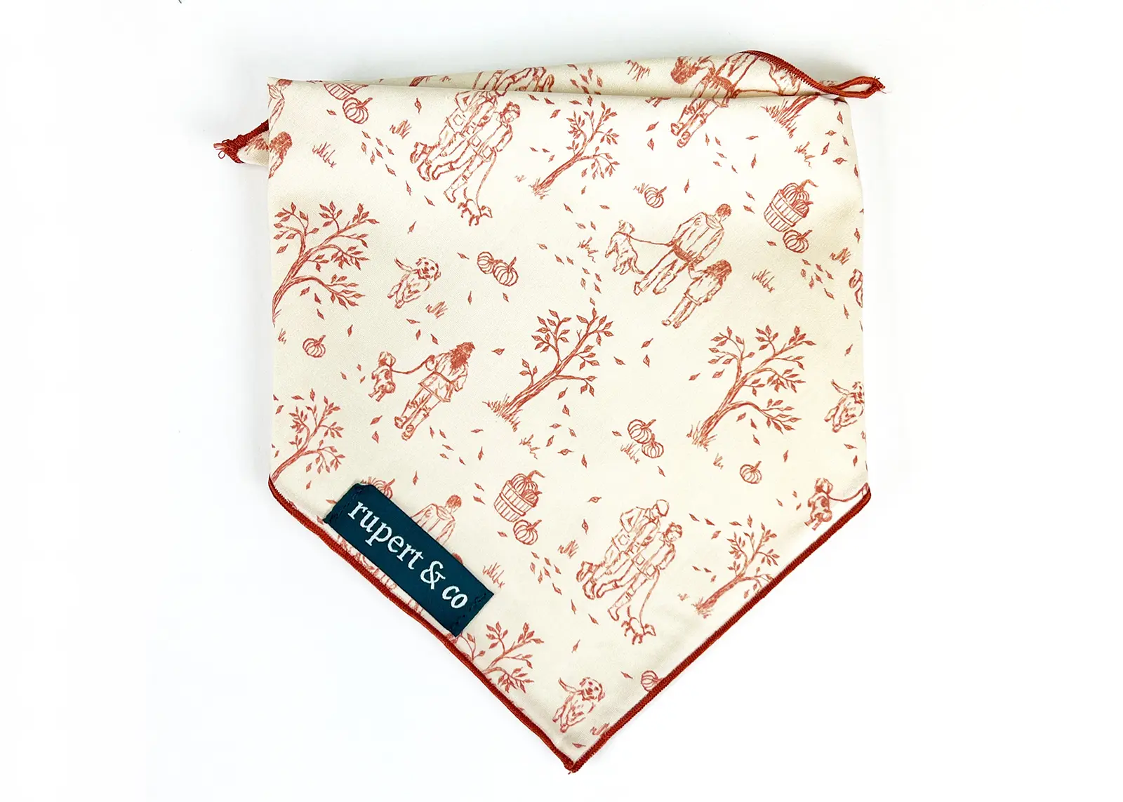 dog bandana featuring custom surface pattern artwork by Caitlin Hottinger Design