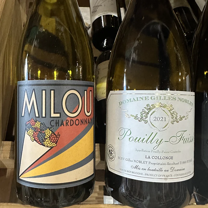 Wine label design at Solo Vino in Saint Paul, MN