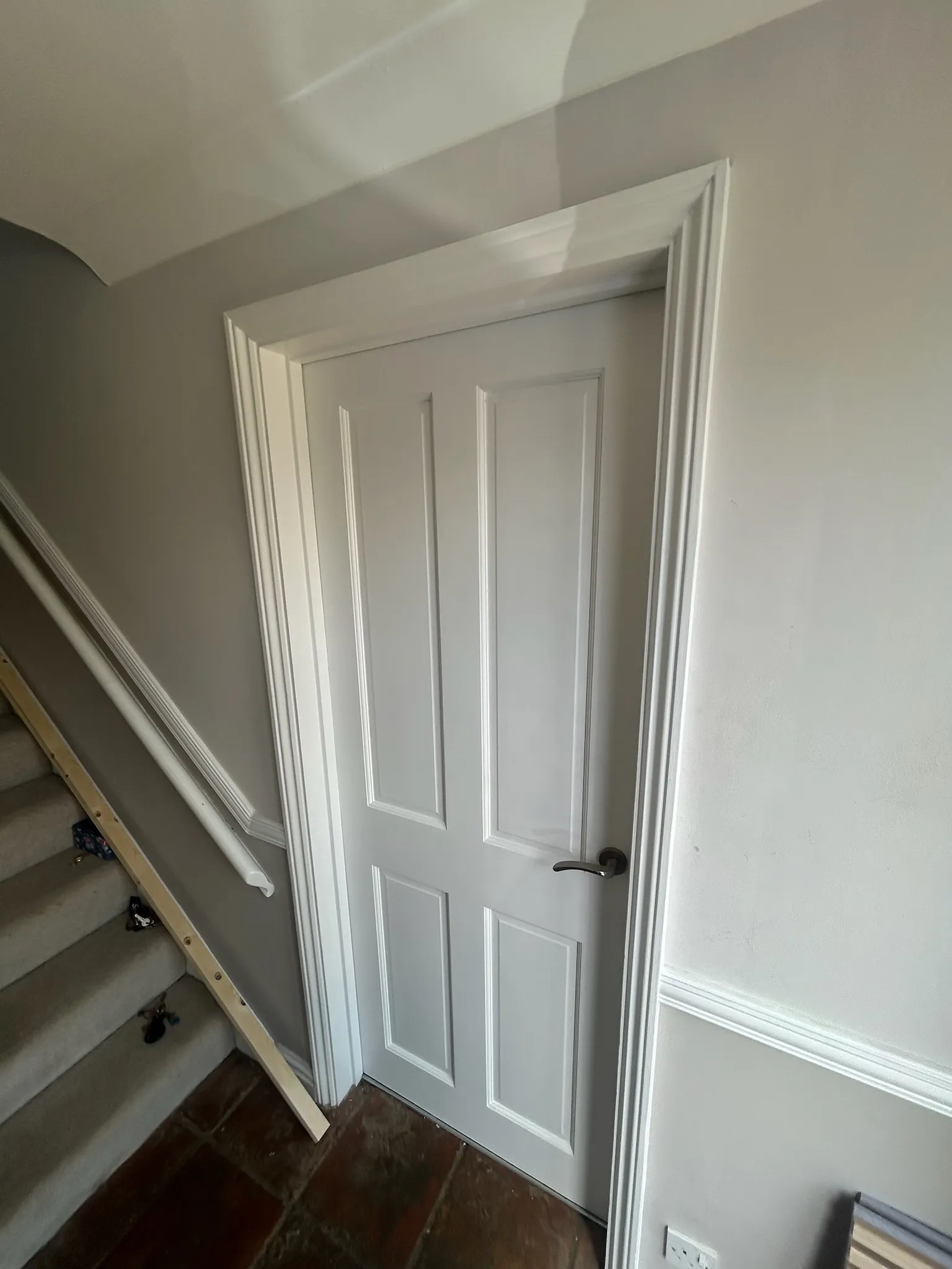 Painted door